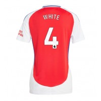 Fotballdrakt Dame Arsenal Ben White #4 Hjemmedrakt 2024-25 Kortermet